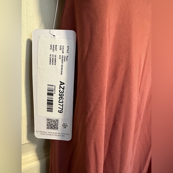 NWT AZAZIE DRESS IN DESERT ROSE - Picture 4 of 11